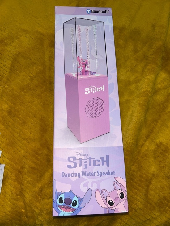 Disney Other - Disney Pink Stitch Dancing Water Bluetooth Speaker